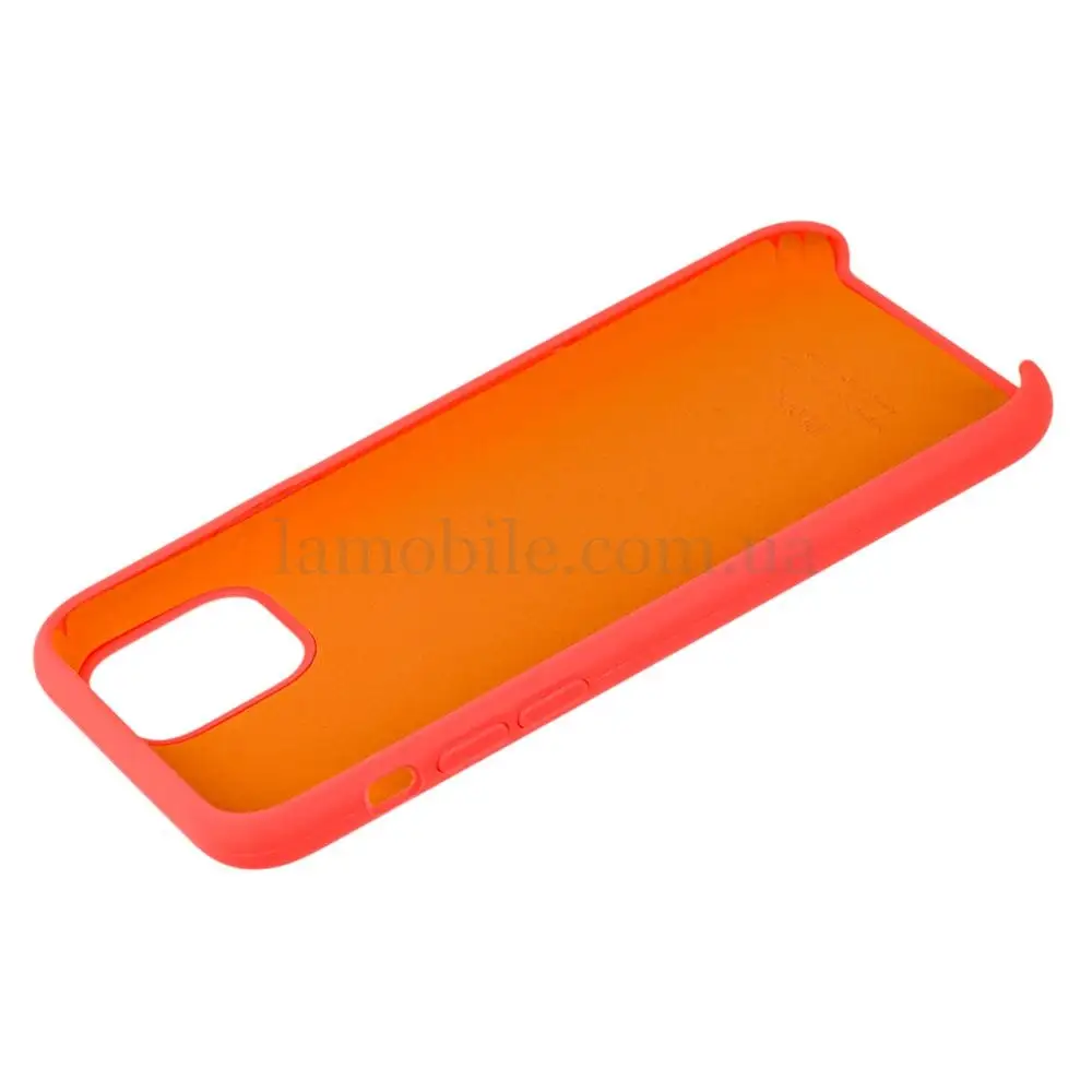 Чехол Silicone для iPhone 11 Pro case (30) peach