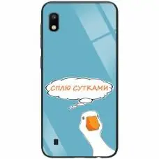 Чохол для Samsung Galaxy A10 (A105) ForFun "сплю цілодобово"