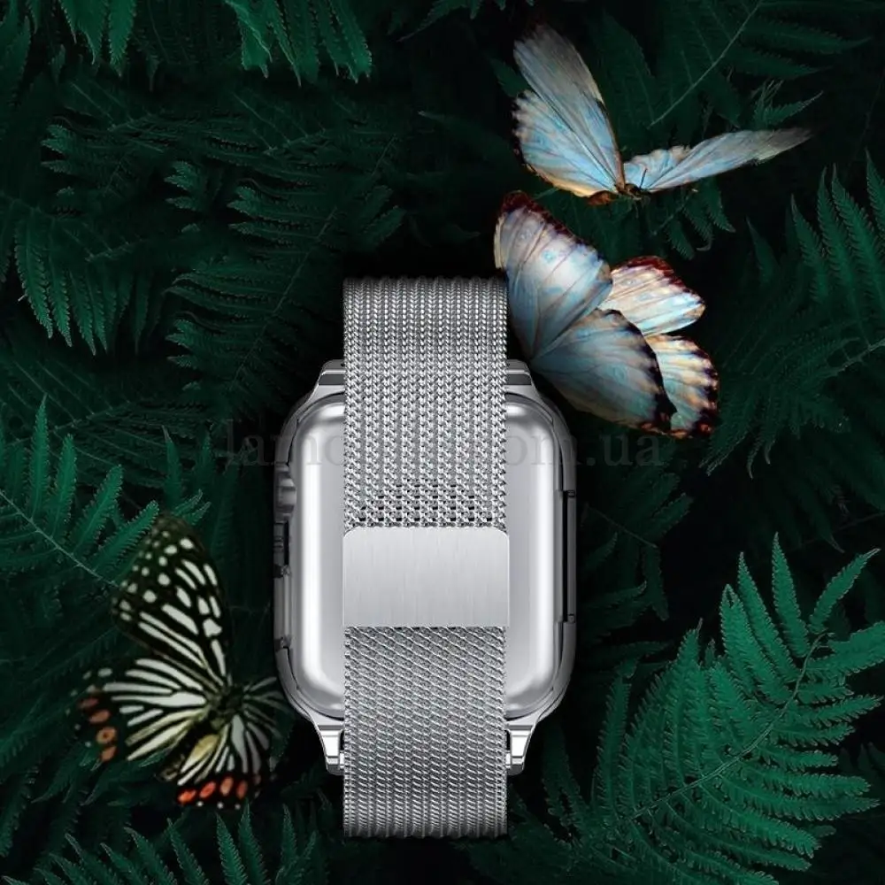 Ремешок для Apple Watch Usams Magnetic Loop 44mm серебристый