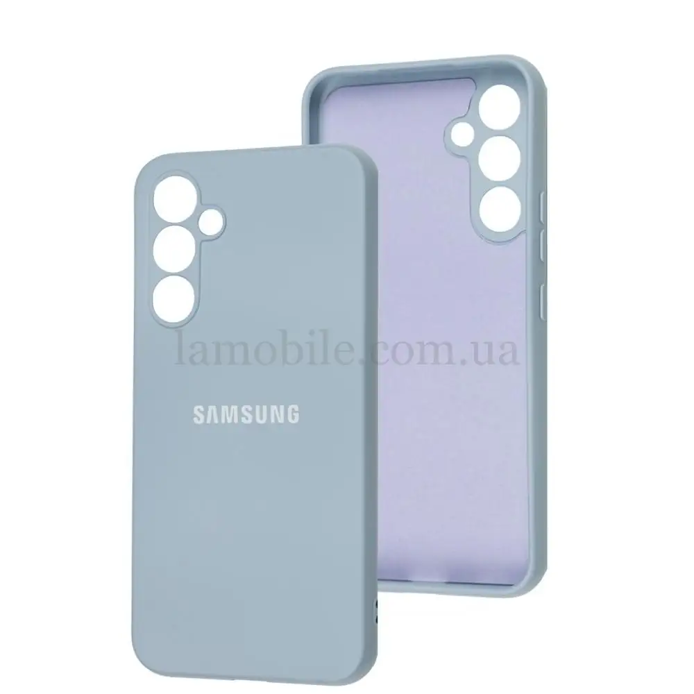 Чохол для Samsung Galaxy A54 (A546) Full camera блакитний / lilac blue