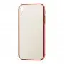 Чохол для iPhone Xr glass дзеркало "червоний"