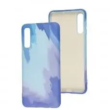Чехол для Samsung Galaxy A50 / A50s / A30s Wave Watercolor blue