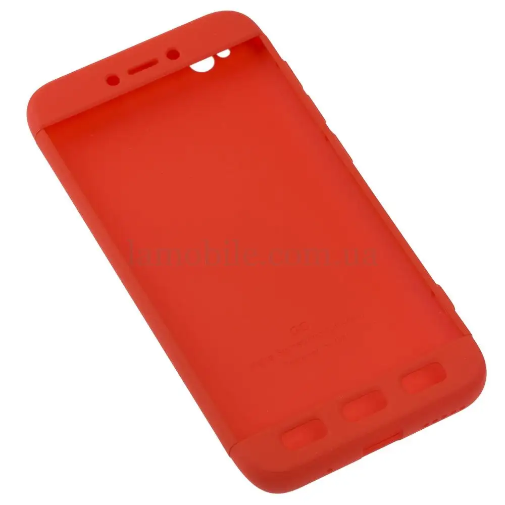 Чехол GKK LikGus для Xiaomi Redmi Go 360 красный 