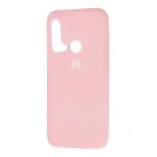 Чохол для Huawei P20 Lite 2019 Silicone Full блідо-рожевий