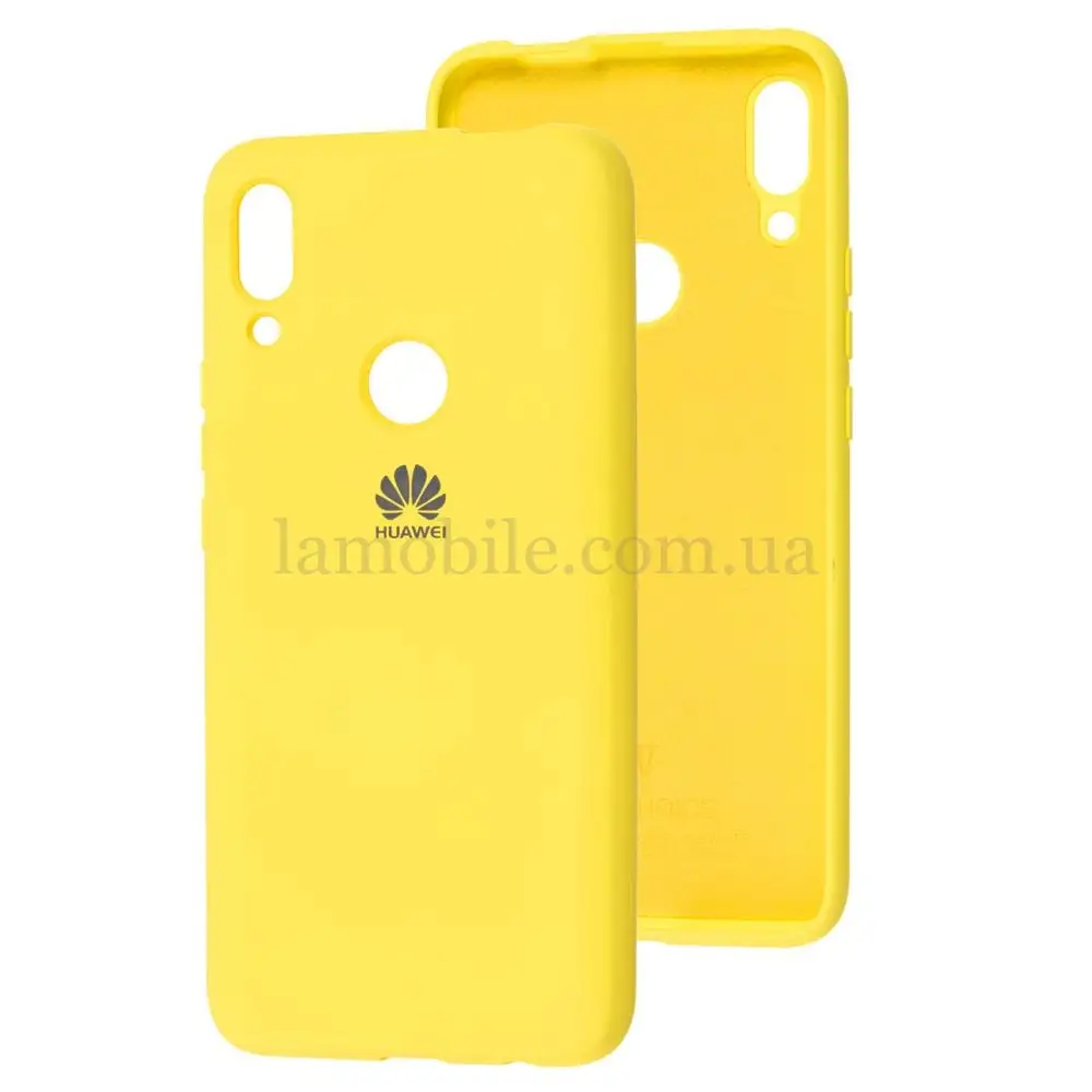 Чохол для Huawei P Smart Z Silicone Full жовтий / flash