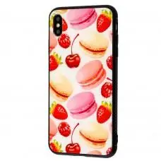 Чехол для iPhone Xs Max My style "вишня клубника" 