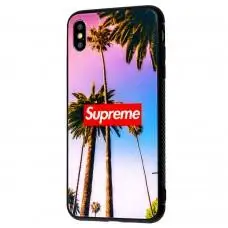 Чехол для iPhone Xs Max My style "Supreme пальмы" 