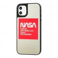 Чехол для iPhone 11 Tify Mirror Nasa зеркально-красный