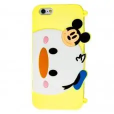 3D чехол Disney Double Faces для iPhone 6 Mickey желтый