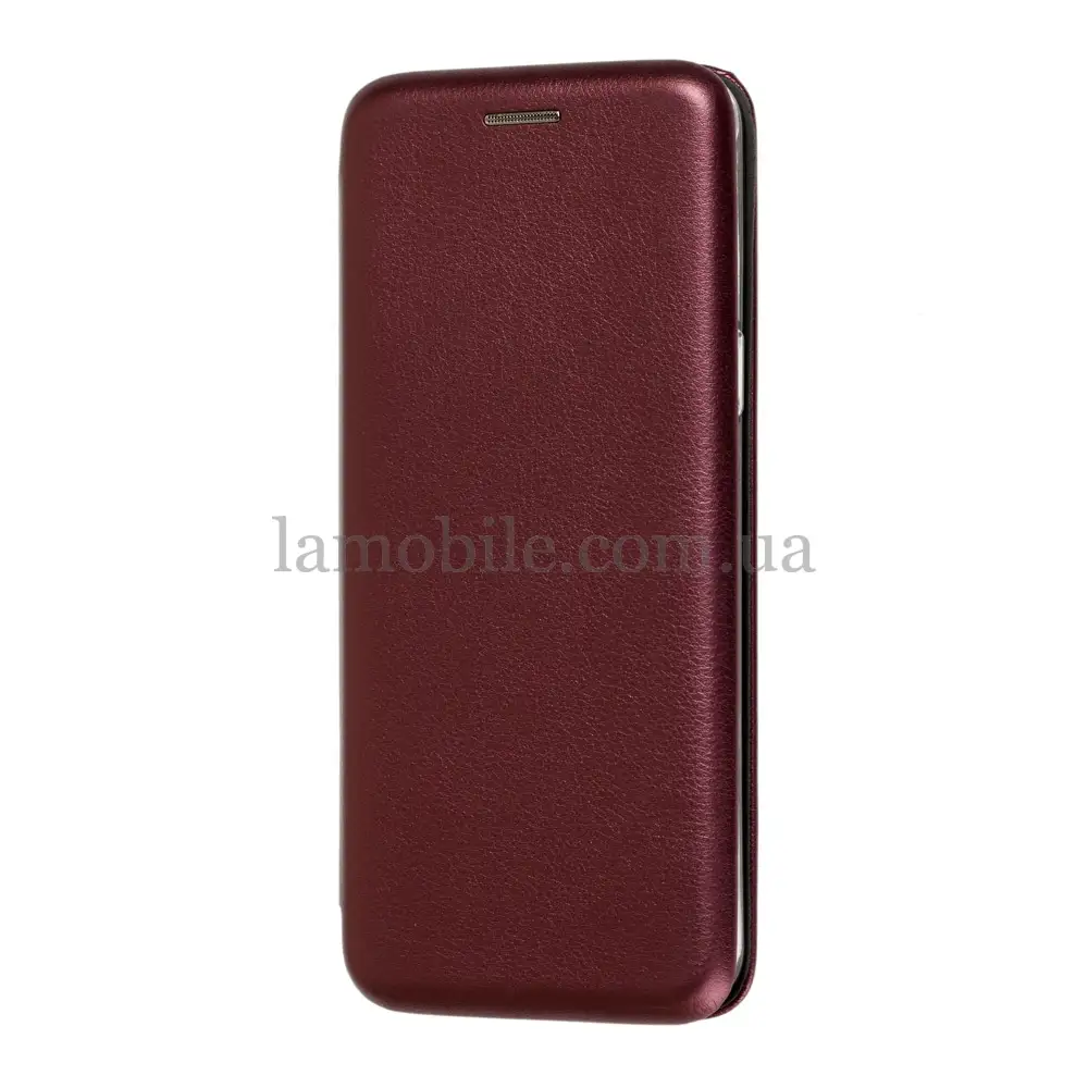 Чохол книжка Premium для Samsung Galaxy S9 (G960) бордовий
