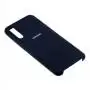 Чехол для Samsung Galaxy A70 (A705) Silky Soft Touch темно-синий