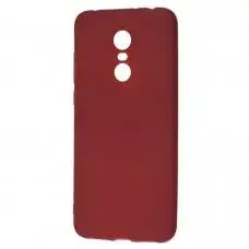 Чохол для Xiaomi Redmi 5 Plus Candy бордовий