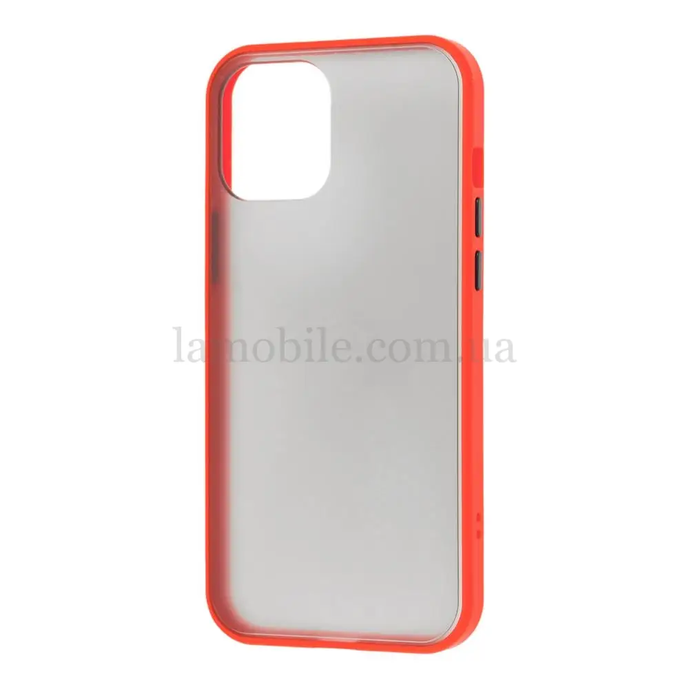 Чехол для iPhone 12 / 12 Pro LikGus Maxshield красный