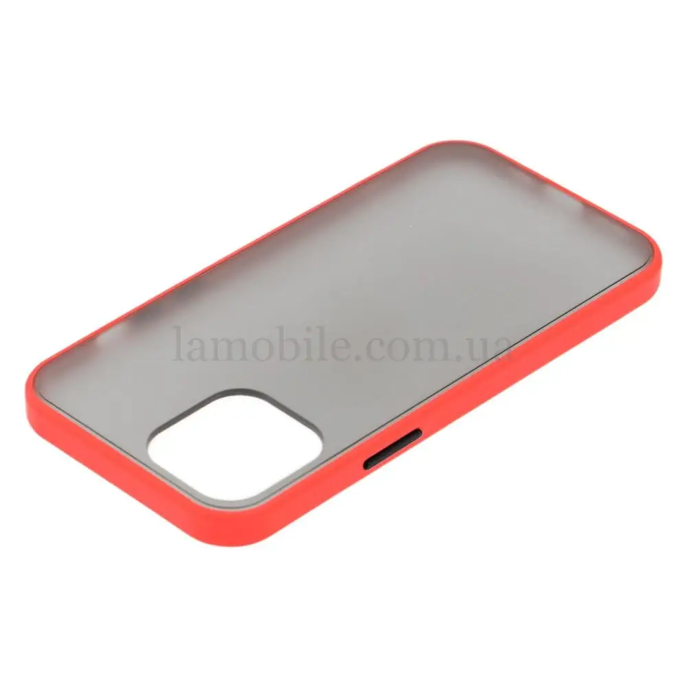 Чехол для iPhone 12 / 12 Pro LikGus Maxshield красный