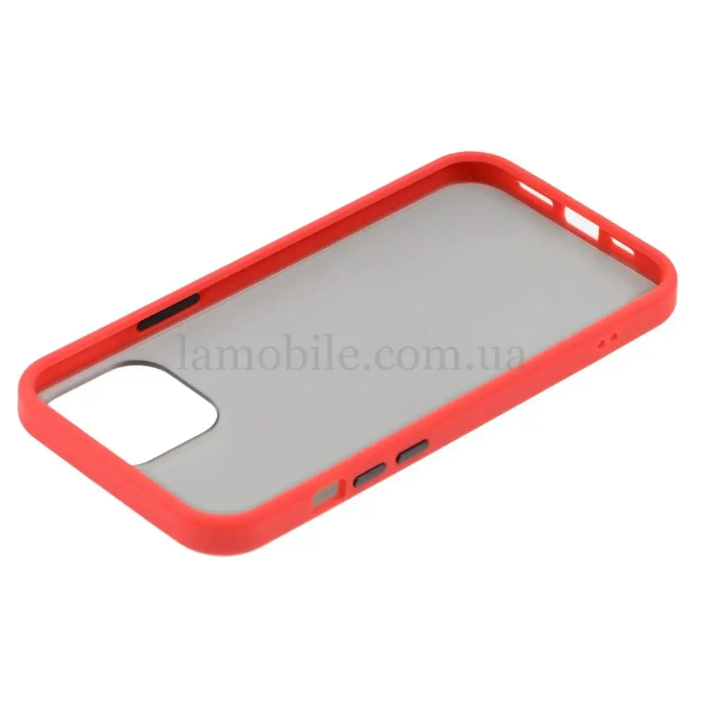 Чехол для iPhone 12 / 12 Pro LikGus Maxshield красный