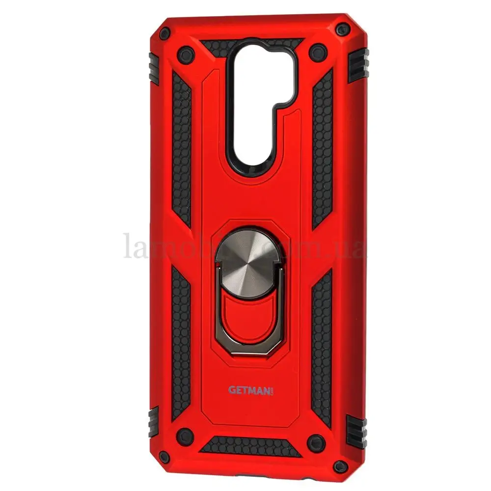 Чехол для Xiaomi Redmi 9 Serge Ring Getman ударопрочный красный
