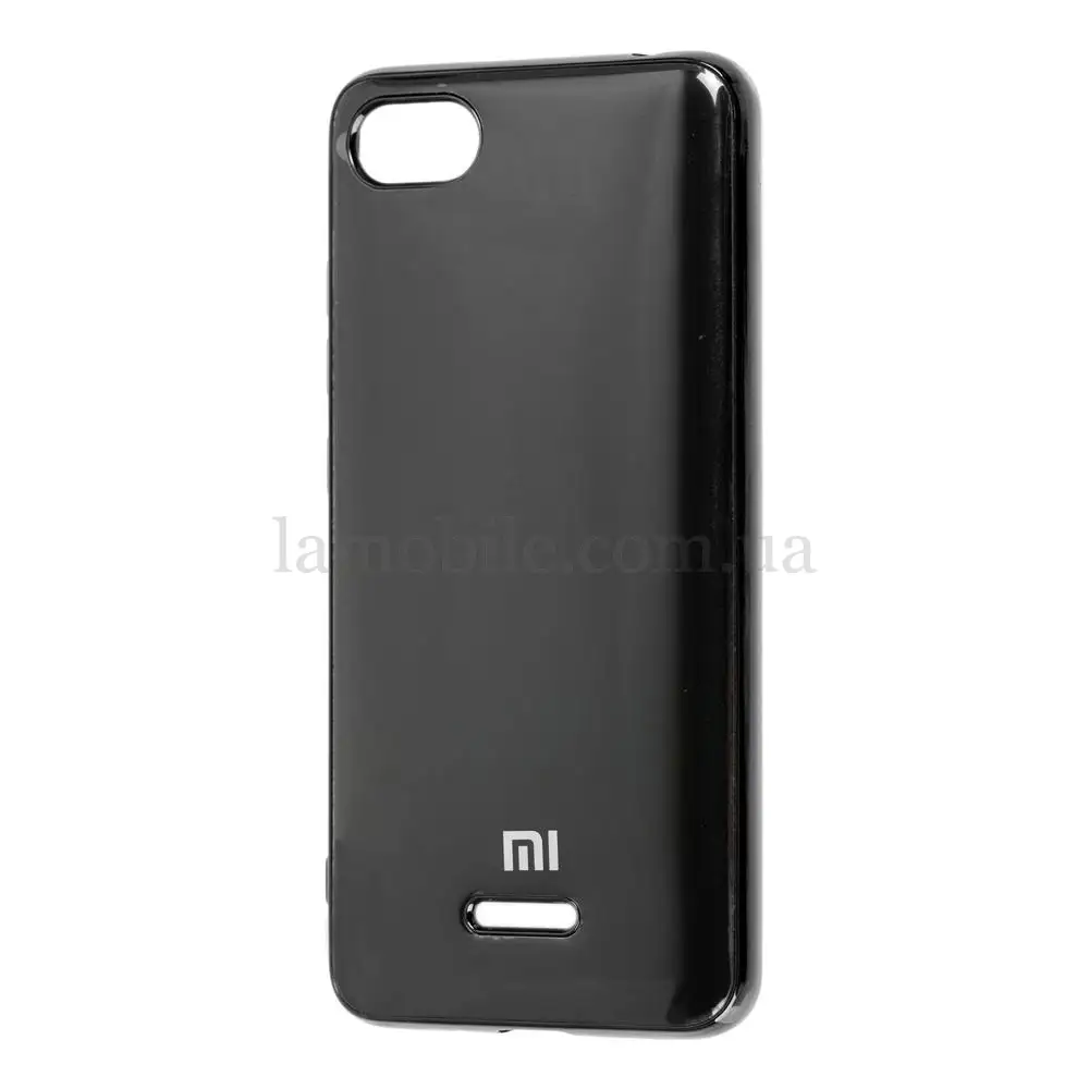 Чехол для Xiaomi Redmi 6A Silicone case (TPU) черный