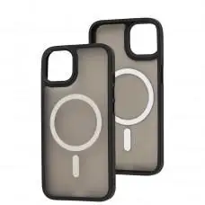 Чохол для iPhone 13 WAVE Matte Colorful MagSafe black