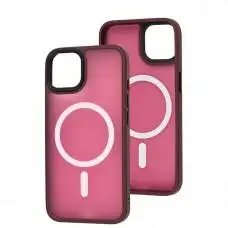 Чохол для iPhone 13 WAVE Matte Colorful MagSafe red