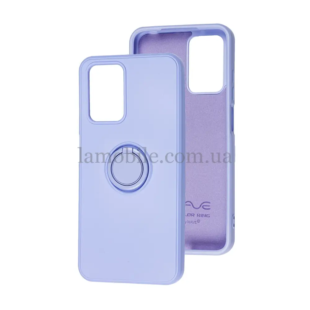 Чохол для Xiaomi Redmi 10 WAVE Color Ring light purple