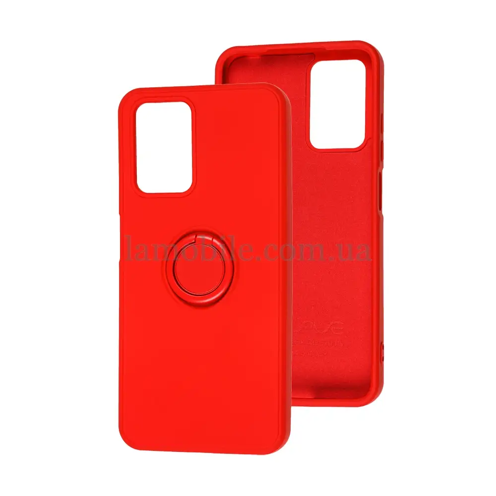 Чохол для Xiaomi Redmi 10 WAVE Color Ring червоний