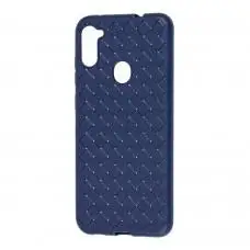 Чехол для Samsung Galaxy A11 / M11 Weaving синий