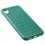 Чехол для iPhone Xr Weaving case зеленый