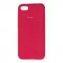 Чехол для Huawei Y5 2018 Silicone Full розово-красный 