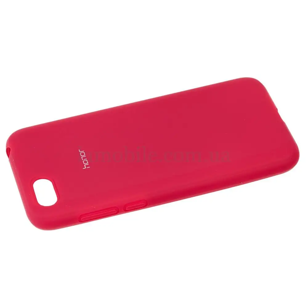 Чехол для Huawei Y5 2018 Silicone Full розово-красный 