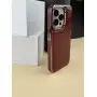 Чехол для iPhone 14 Puloka leather Lux red