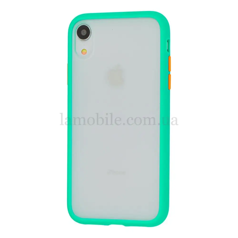Чехол для iPhone Xr  "LikGus Maxshield" мятный
