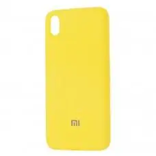 Чехол для Xiaomi Redmi 7A Silicone Full желтый