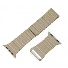 Ремешок для Apple Watch Leather Loop 42mm бежевый