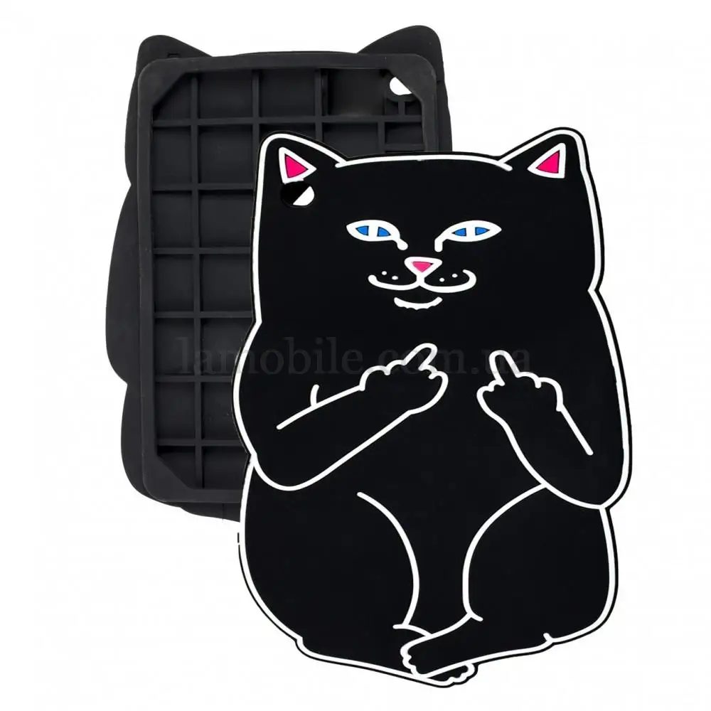 3D чохол для iPad mini 4 Cat Fakk Ripndip чорний