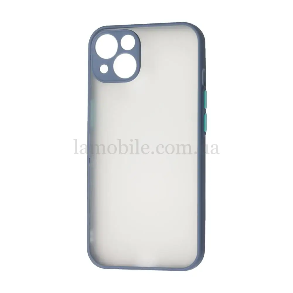 Чехол для iPhone 13 LikGus Totu camera protect серый