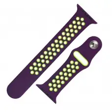 Ремінець Apple Watch Sport Nike+ 42 mm / 44 mm purple green