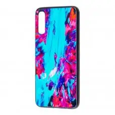 Чехол для Samsung Galaxy A70 (A705) Picasso синий