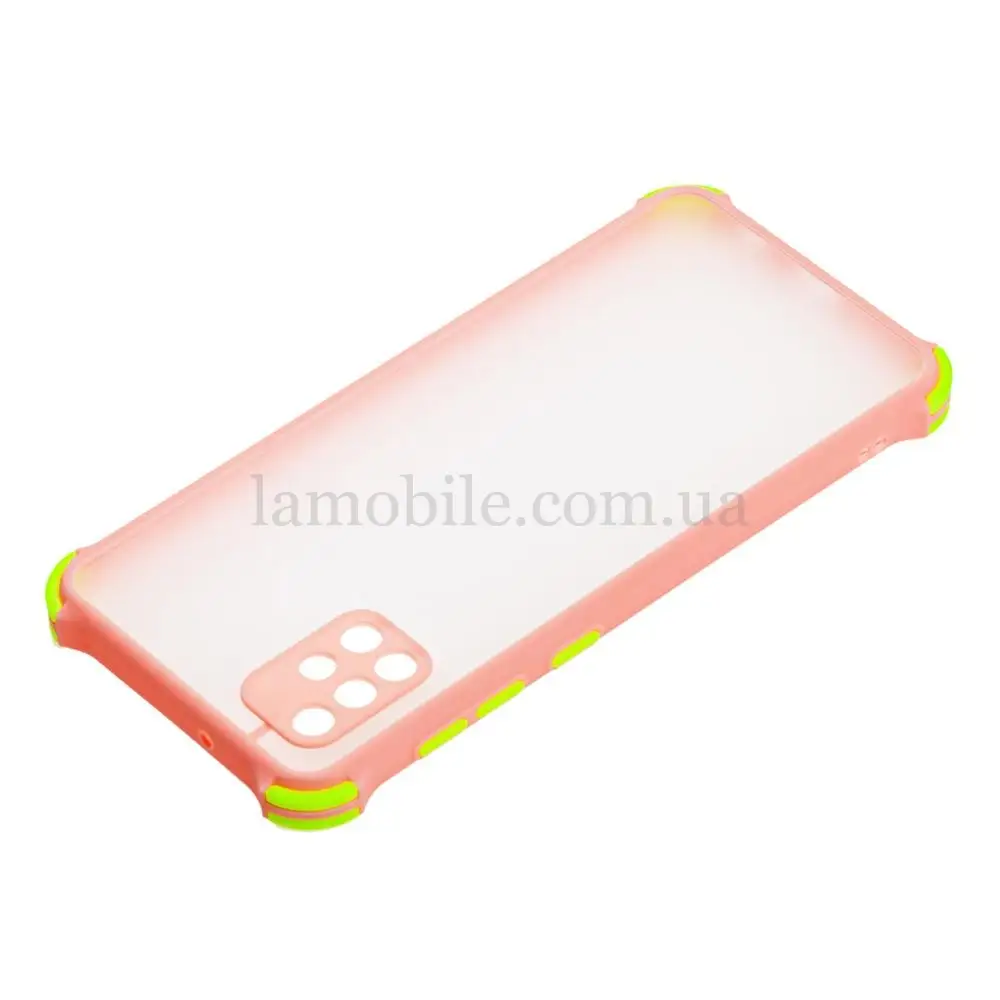 Чехол для Samsung Galaxy A51 (A515) LikGus Totu corner protection розовый
