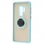 Чохол для Samsung Galaxy S9+ (G965) LikGus Edging Ring бірюзовий
