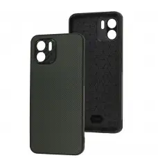 Чехол для Xiaomi Redmi A1/A2 Graphite carbon forest green