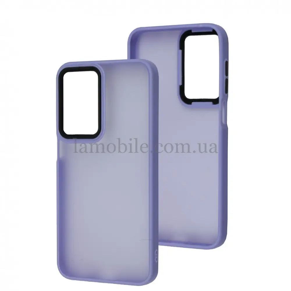 Чохол для Samsung Galaxy M35 (M356) Wave Matte Color light purple