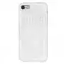 Чехол для iPhone 7 / 8 off-white leather белый
