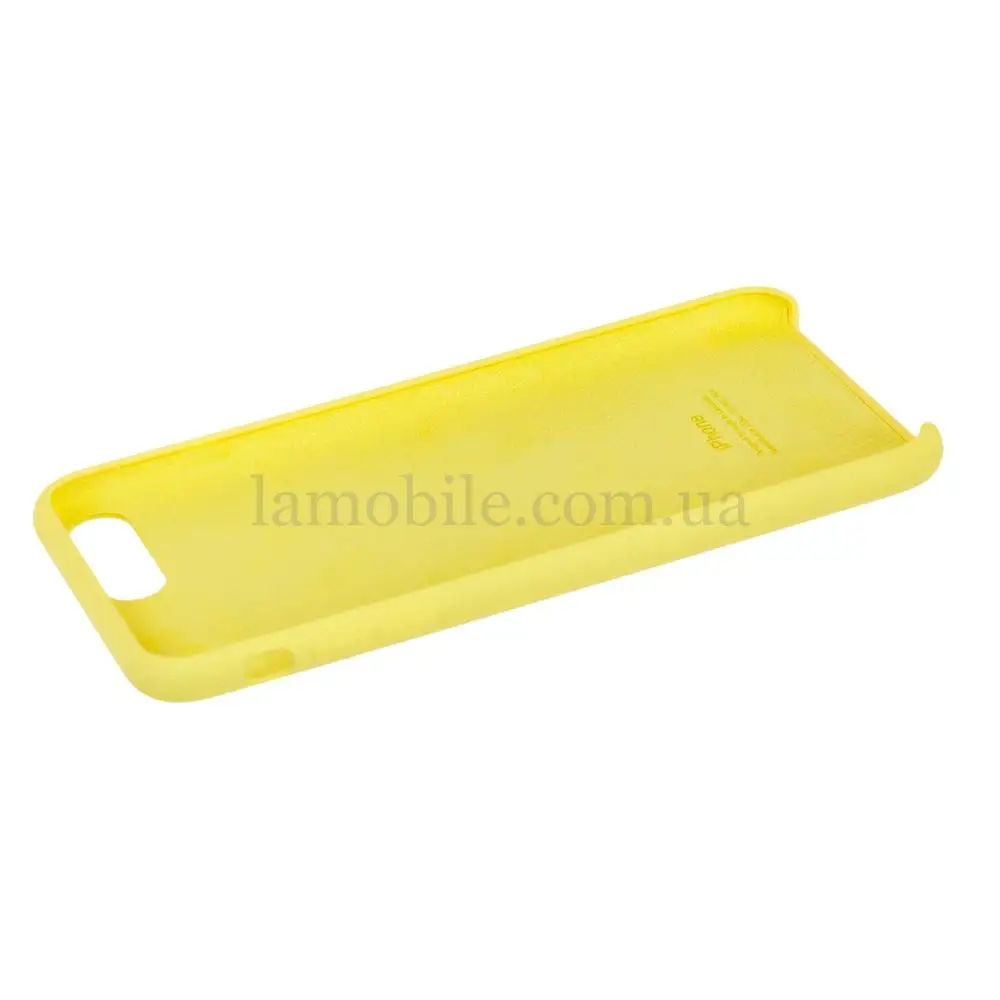 Чохол Silicone для iPhone 7 Plus / 8 Plus case жовтий