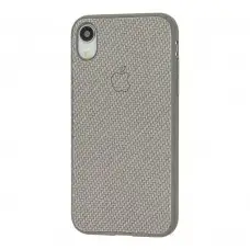 Чохол Carbon New для iPhone Xr сірий