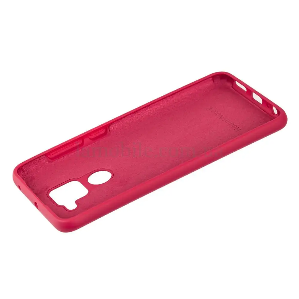Чохол для Xiaomi Redmi Note 9 Silicone Full вишневий
