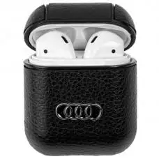 Чехол для AirPods Leather Brands "Audi" 