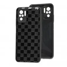 Чехол для Xiaomi Redmi Note 10 / 10s Leather case куб
