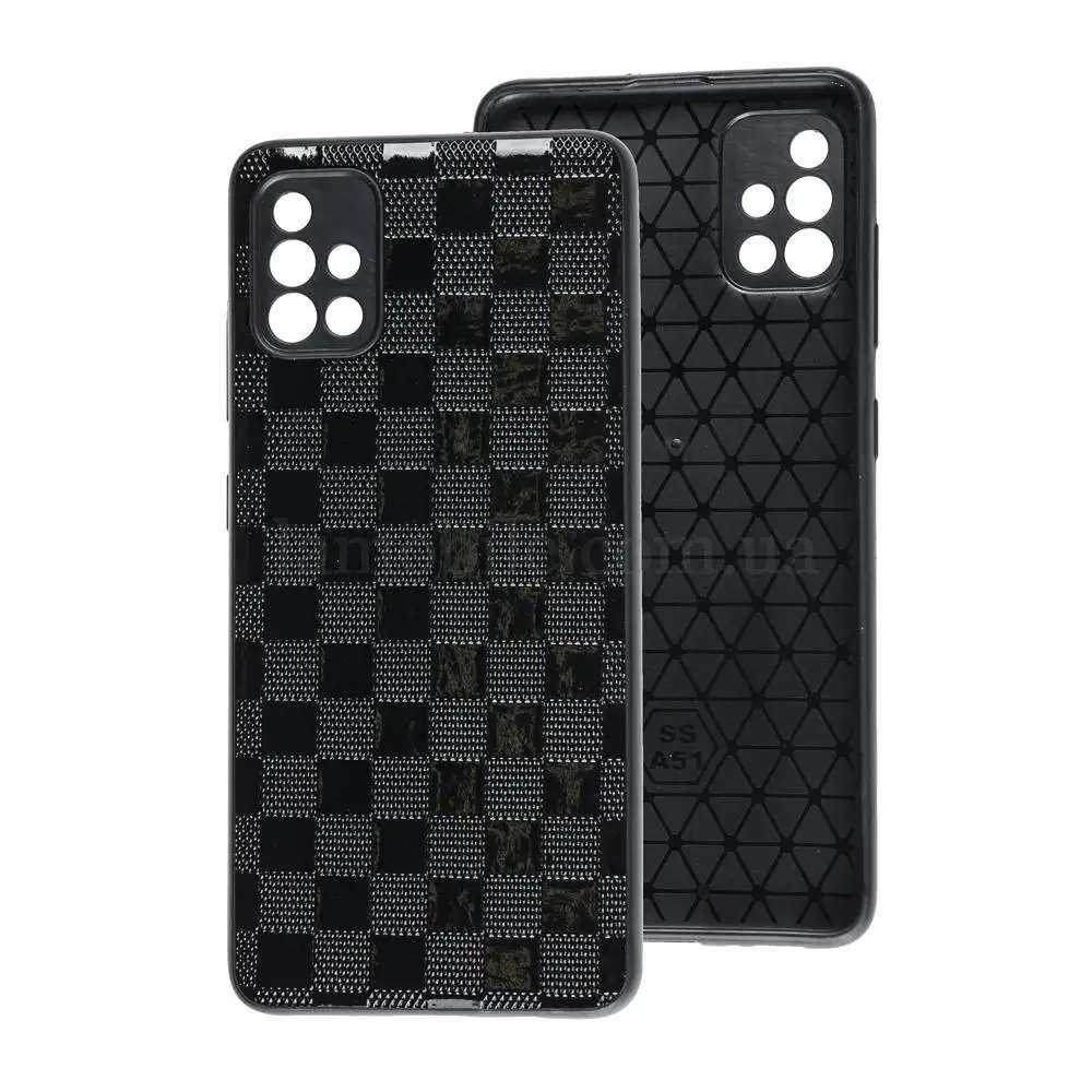 Чохол для Samsung Galaxy A51 (A515) Leather case куб