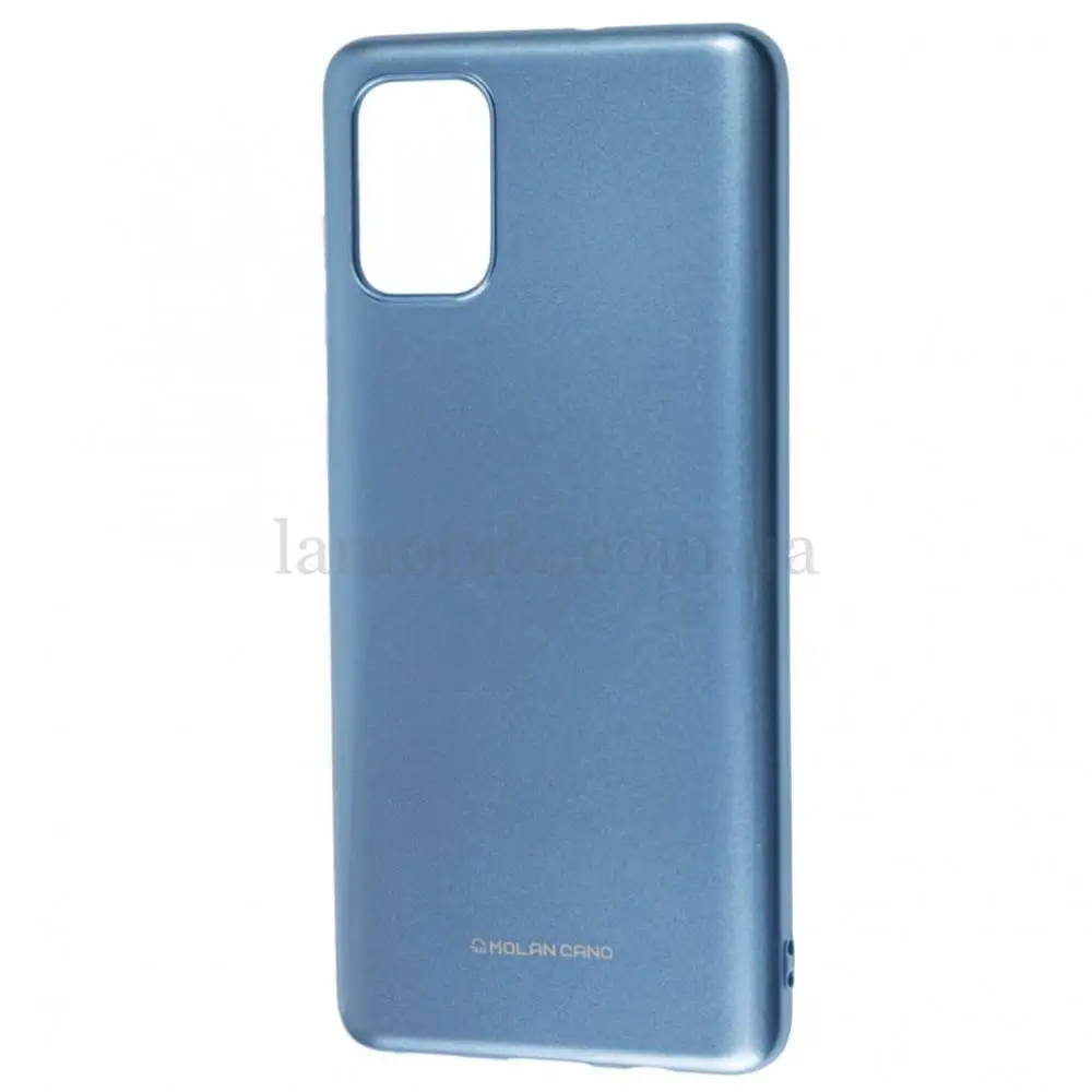 Чохол для Samsung Galaxy A51 (A515) Molan Cano глянець блакитний