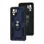 Чехол для Xiaomi Redmi Note 10 / 10s Serge Ring ударопрочный синий